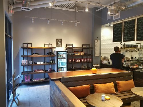 inside at Plant Junkie in Long Beach