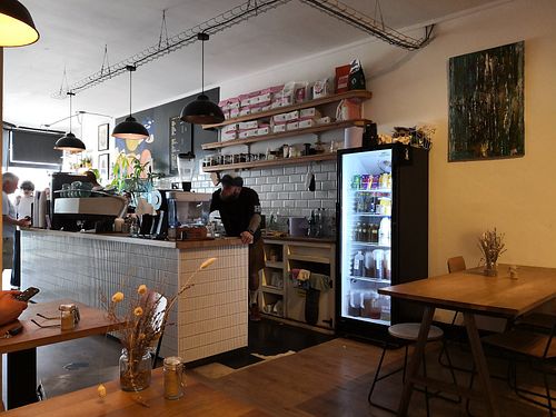 Proper coffee station ❤️❤️❤️ at Orchard Lane Coffee House in Folkestone