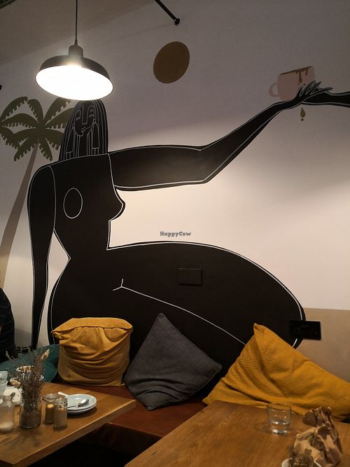 Decoration at Orchard Lane Coffee House in Folkestone