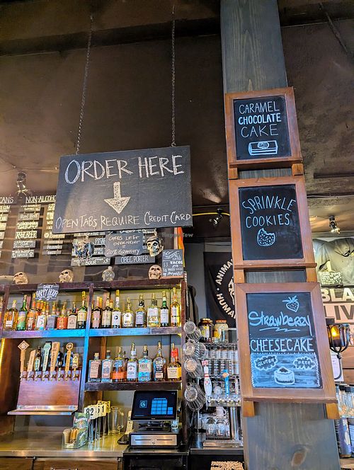 Desserts Menu at Georgetown Liquor Company in Seattle