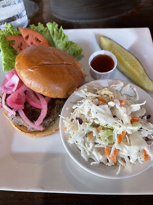 Impossible Burger at Wild Rabbit Bistro in Ormond Beach