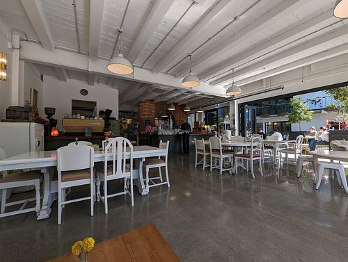 Lots of seating at Oh My Goodness Specialty Breads in Hastings