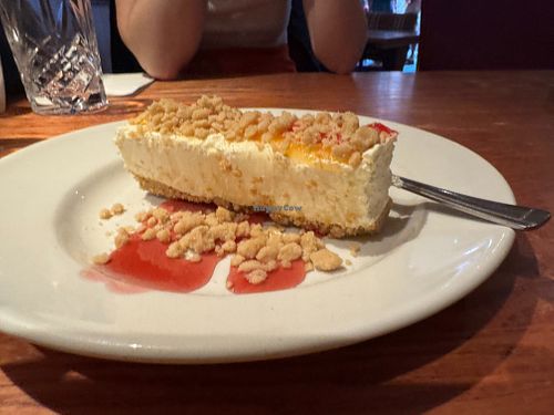 vegan dessert at The Ashbridge Inn in Cwmbran