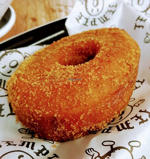 Sugar ring at Temple Coffee and Donuts in Leeds