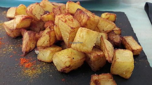 Patatas Bravas  at Amaranta Biobar in Valencia