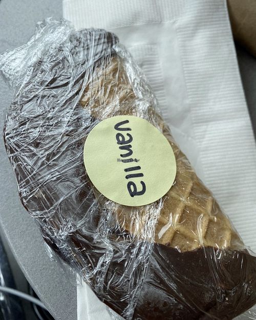 Ice cream taco!  at Crepe and Spoon in Minneapolis