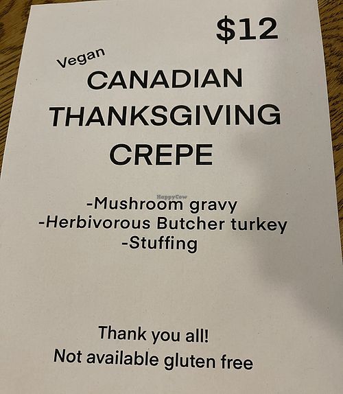 Crepe special   at Crepe and Spoon in Minneapolis