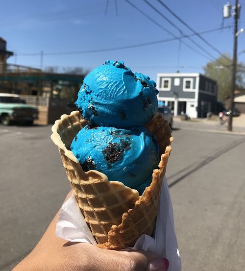 Cookie Monster !  at Crepe and Spoon in Minneapolis