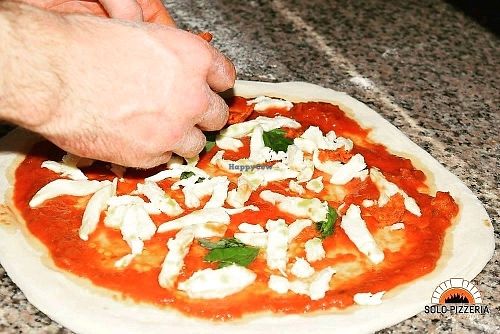 pizza at Solo Pizzeria in Edinburgh