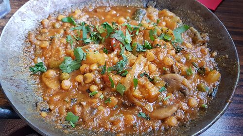 Vegetable Dhansak (vg) at Butlers Balti House in Sheffield