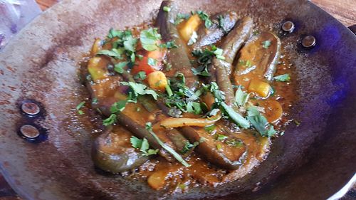 Balti Brinjal at Butlers Balti House in Sheffield