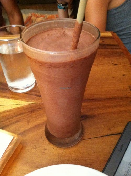 Chocolate Coconut Smoothie at Ethos in Bangkok