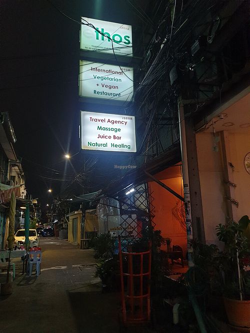 Outside at Ethos in Bangkok