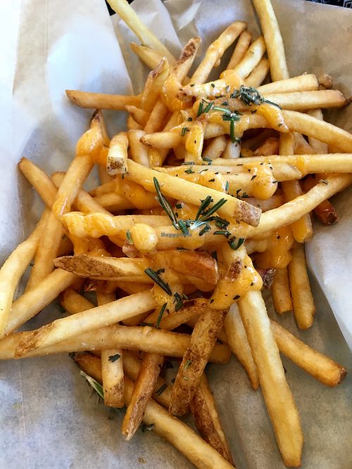 Vegan Truffle Cheese Fries at Toasted in Orlando