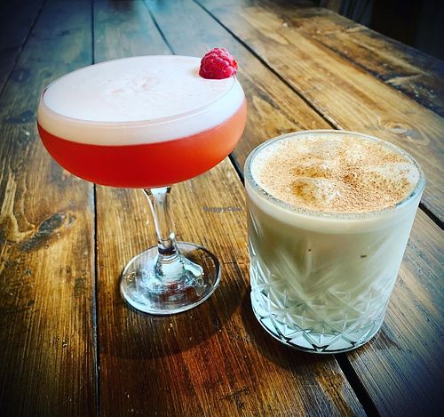 Cocktails at Joro Vegan Eatery in Birkenhead