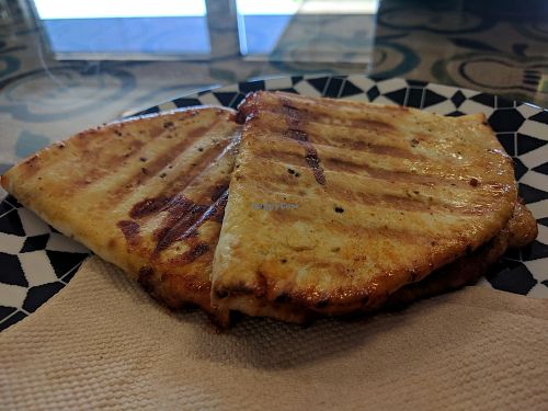 Vegetable toastie at Wholesome Blend in Parkes