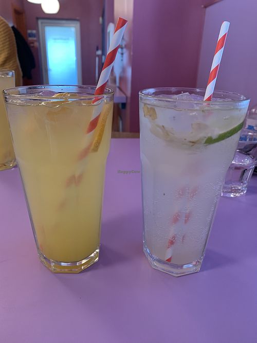 House-made Orange-aid and Ginger Beer   at DoppleGanger in Cambridge