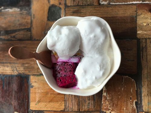 dessert at Vegan Bali in Kuta