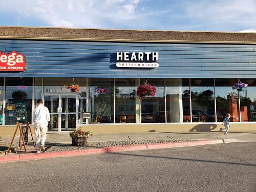 Front at Hearth Artisan Pizza in Anchorage
