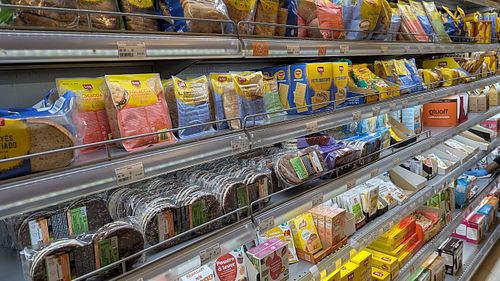 Gluten-free section at Celeiro - Dezembro in Lisbon