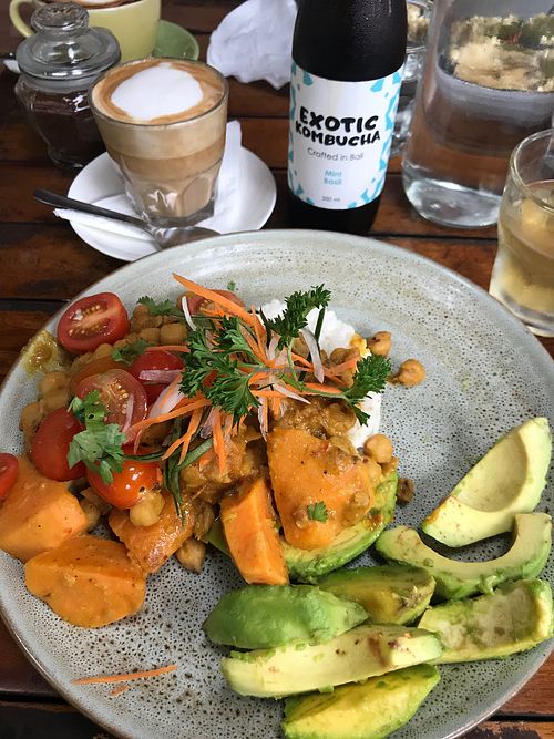 Pumpkin Curry at Bukit Cafe in Pecatu