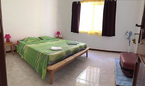 Double room at Simabo's Backpackers' Hostel in Mindelo