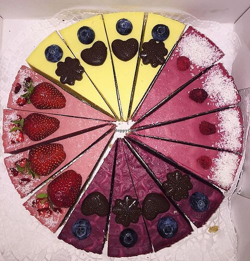 raw tart at Slnecnica Eko-Bio Potraviny in Bratislava