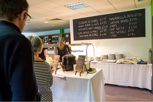 Menu at Forest Green Rovers Football Club - Stadium in Nailsworth