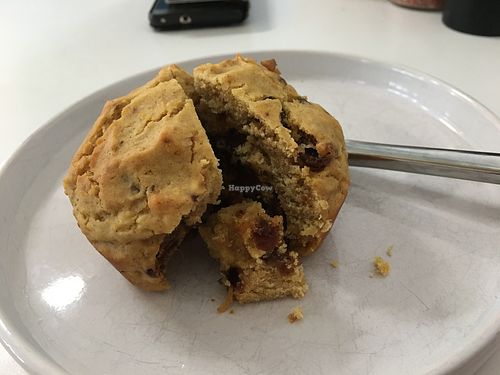 Vegan scone orange and date  at The Kitchen in Nelson