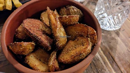 Greek potatoes at Brizola Bar and Grill in Clitheroe