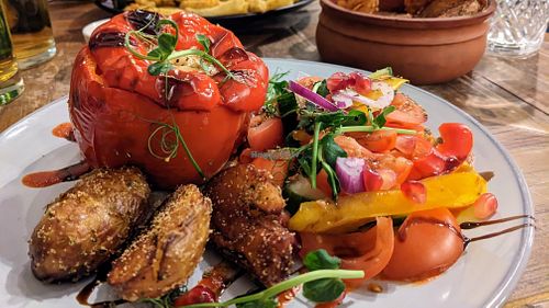 Stuffed pepper at Brizola Bar and Grill in Clitheroe