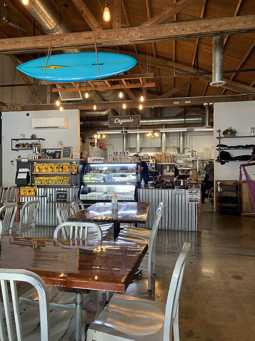 Inside at Enlightened Cafe in Ventnor