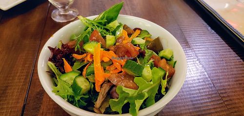 Apothecary market salad at Santa Fe Oxygen and Healing Bar Apothecary in Santa Fe