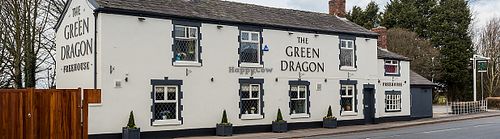 Front  at Green Dragon in Wymondham