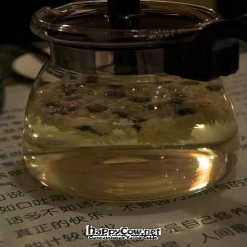 Chrysanthemum tea. at Still Thoughts- Dongcheng in Beijing