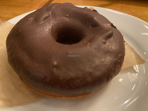Chocolate doughnut  at Sage Regenerative Kitchen in Pasadena