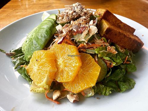 Asian Kelp Noodle Salad  #Veganuary at Sage Regenerative Kitchen in Pasadena