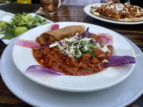 Pozole   at Sage Regenerative Kitchen in Pasadena