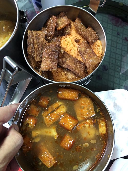 Mee Siam $3 at Yuan Su Shi Vegetarian Stall in East Singapore
