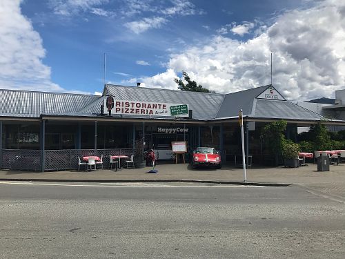 Outside at Paradiso Ristorante Pizzeria in Te Anau