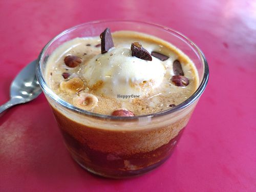 Affogato at Aujourd'hui Demain Cafe in Paris