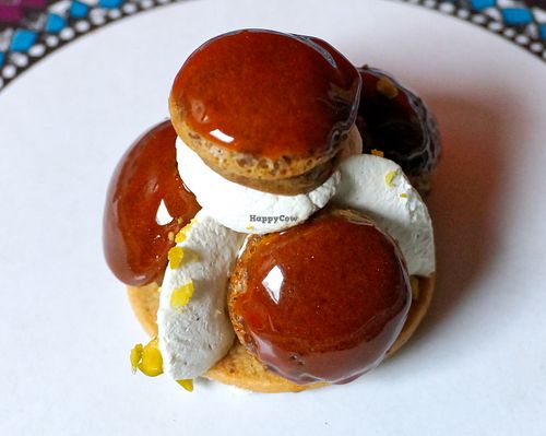 Saint Honoré (limited weekend pâtisserie) at Aujourd'hui Demain Cafe in Paris