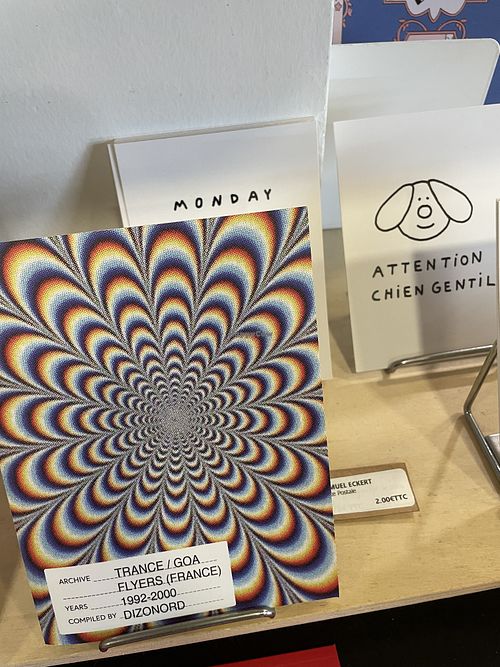   at Aujourd'hui Demain Cafe in Paris