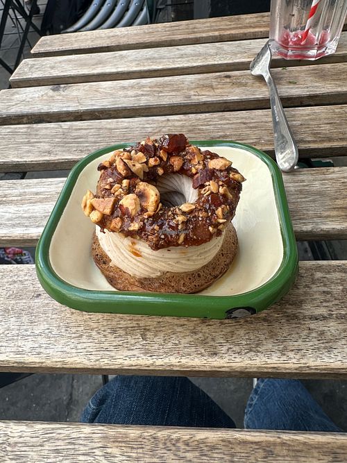  at Aujourd'hui Demain Cafe in Paris