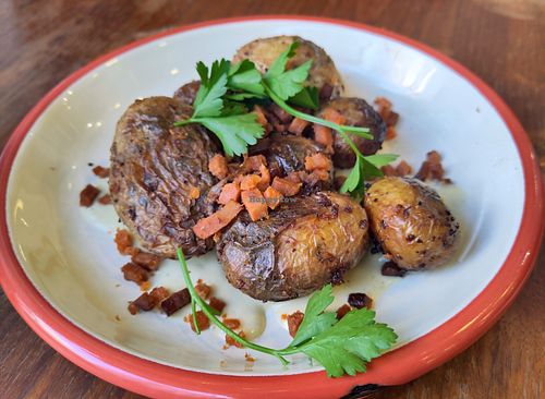 Patatas Truffe at Aujourd'hui Demain Cafe in Paris