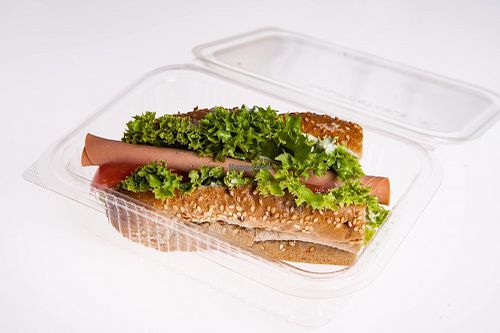 sandwitch at Louka in Liberec