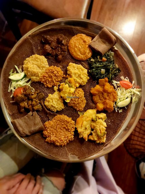Vegan, Glutenfree at Gezana Eritrean Restaurant in Eindhoven