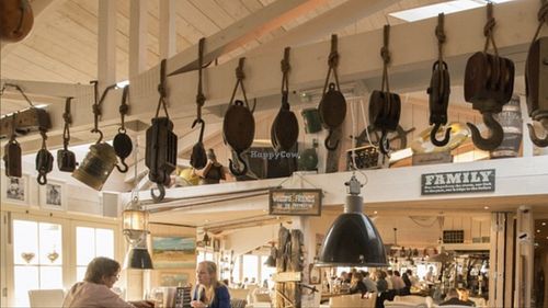 Interior at De Zeemeeuw in Noordwijk