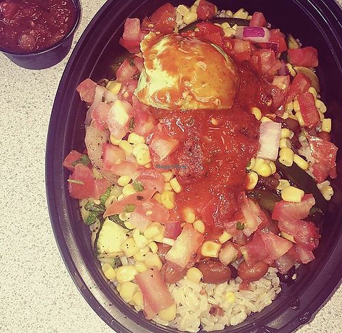 Vegan Burrito Bowl at Hot Head Burritos in Pataskala