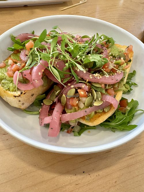 🥑 toast  at Fox & Fig in Savannah